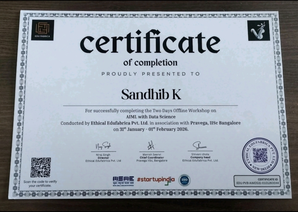 Certificate 48